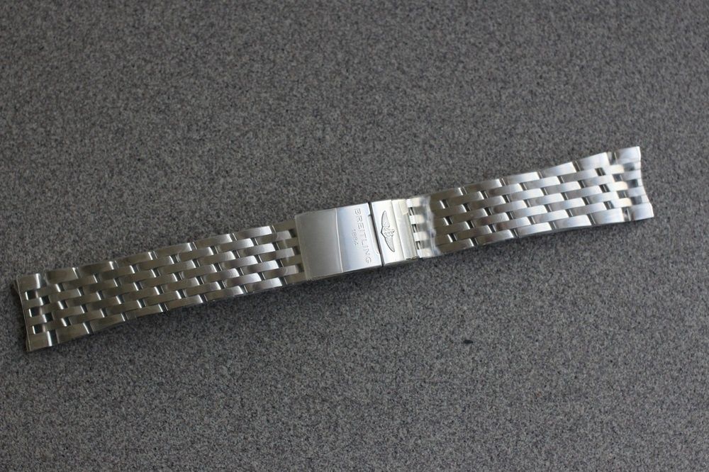 Nowa bransoleta Breitling Navitimer - szerokosc 21mm - POLEROWANA