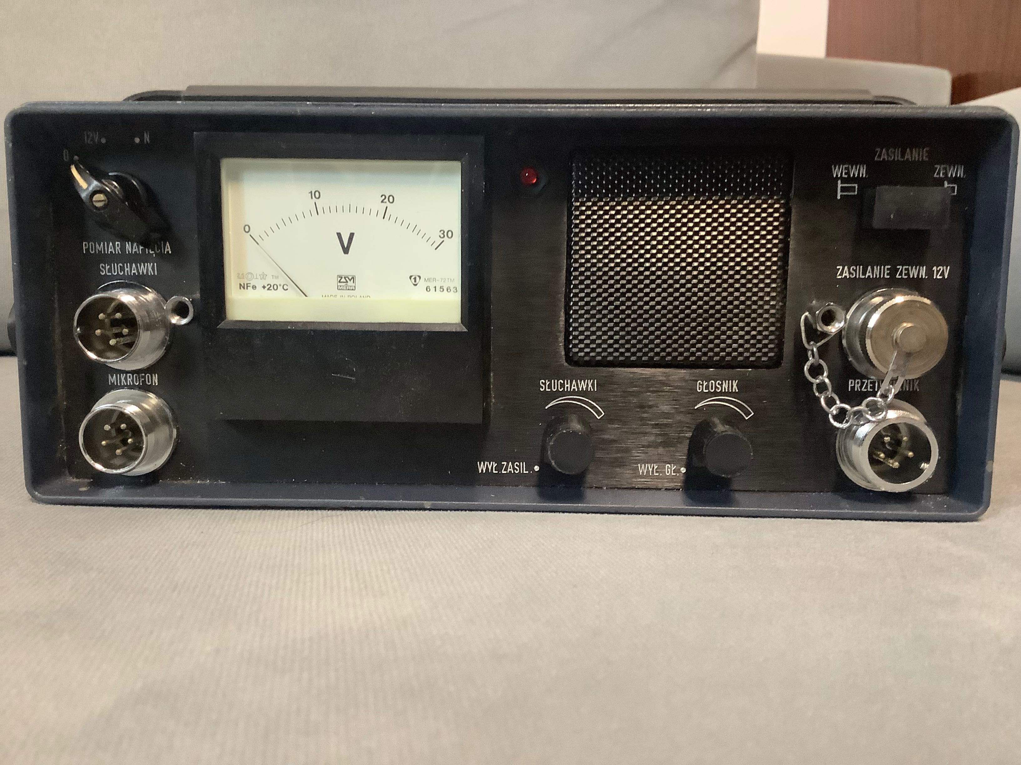 Radiotelefon Radmor Palma-72, centrala łączności z płetwonurkami