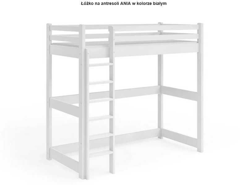 łóżko piętrowe - antresola