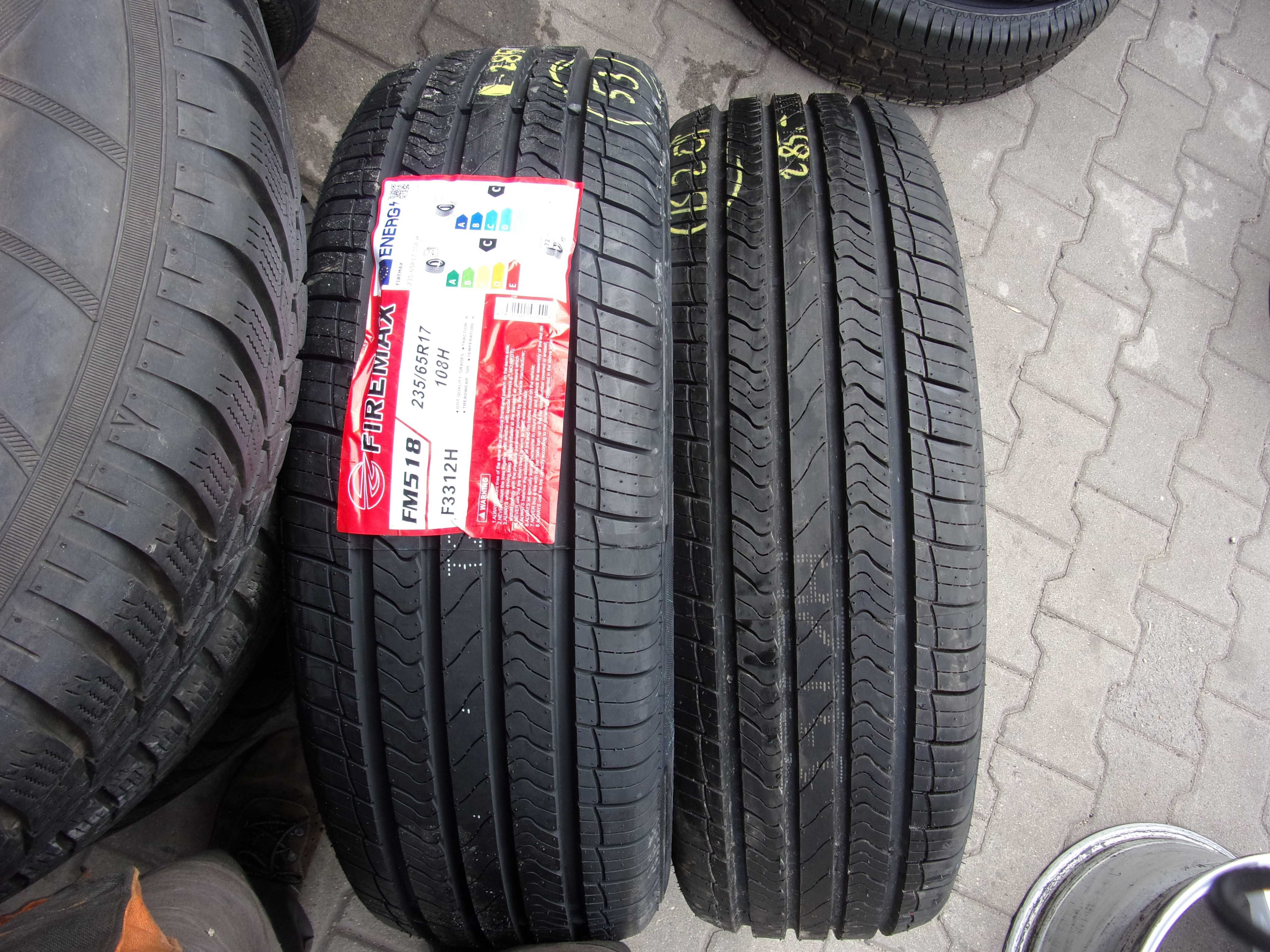 Nowe opony letnie Firemax 235/65/17 2023r