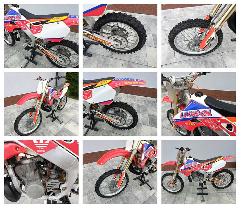 Honda CR 250 R, 1997 r. Lucas Oil, transport, raty na oświadczenie!