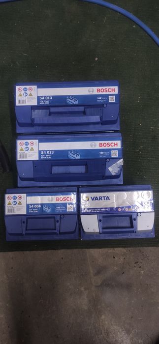 Akumulator nowy i używany Bosch Varta 12v