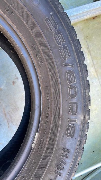 Opony zimowe Falken 265/60/18 - bieżnik 6,5 mm
