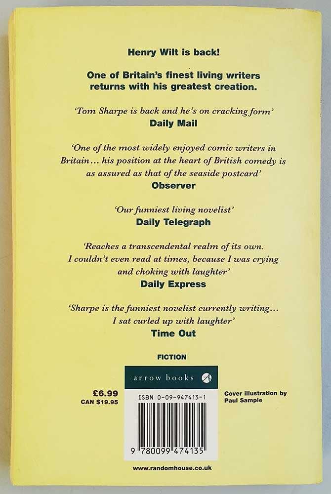 Tom Sharpe Wilt in Nowhere The funniest novelist writing today