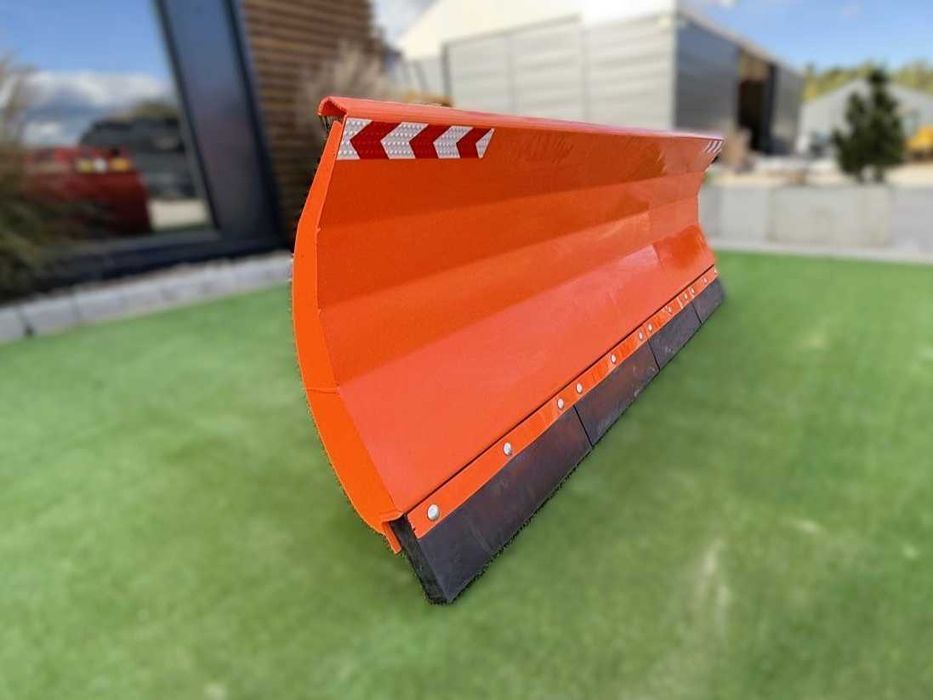 PŁUG DO ŚNIEGU - pług śnieżny 2w1 euroramka tur lemiesz gumowy spych