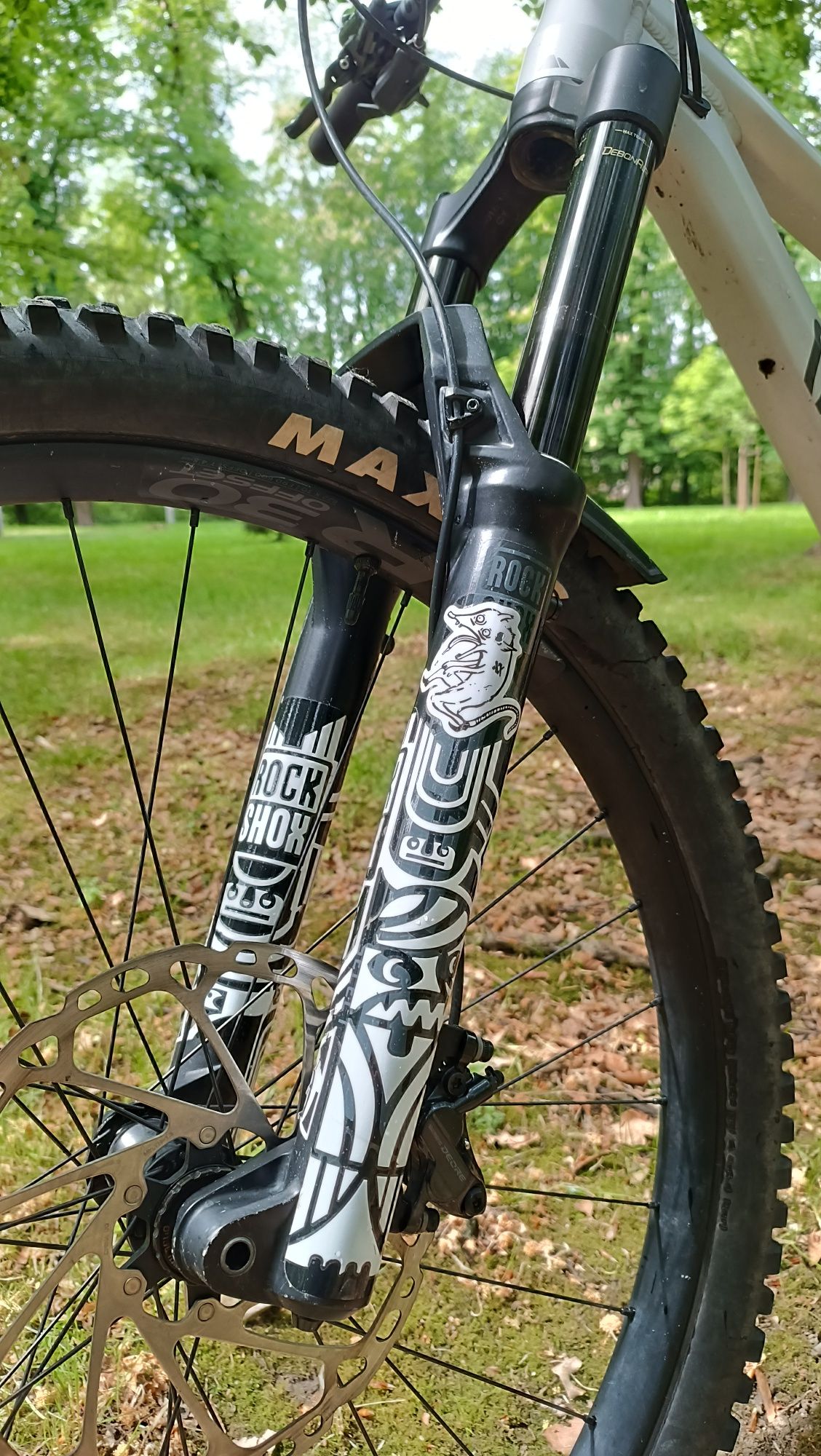 Naklejki Rock Shox Zeb Domain Totem różne kolory