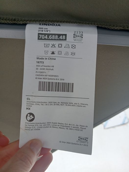 Guarda sol IKEA em ótimo estado