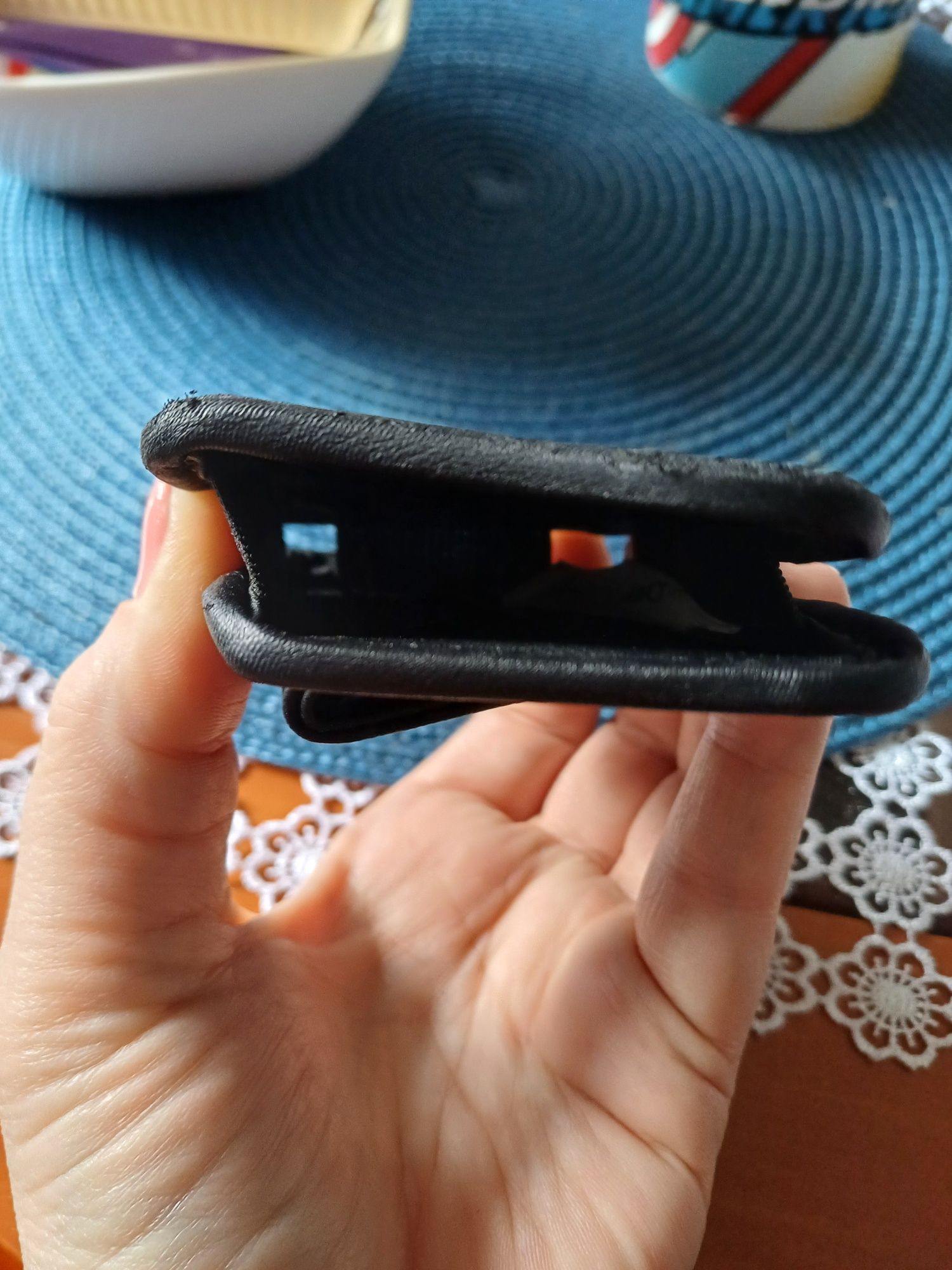 Etui skorzane na pasek Accu chek combo