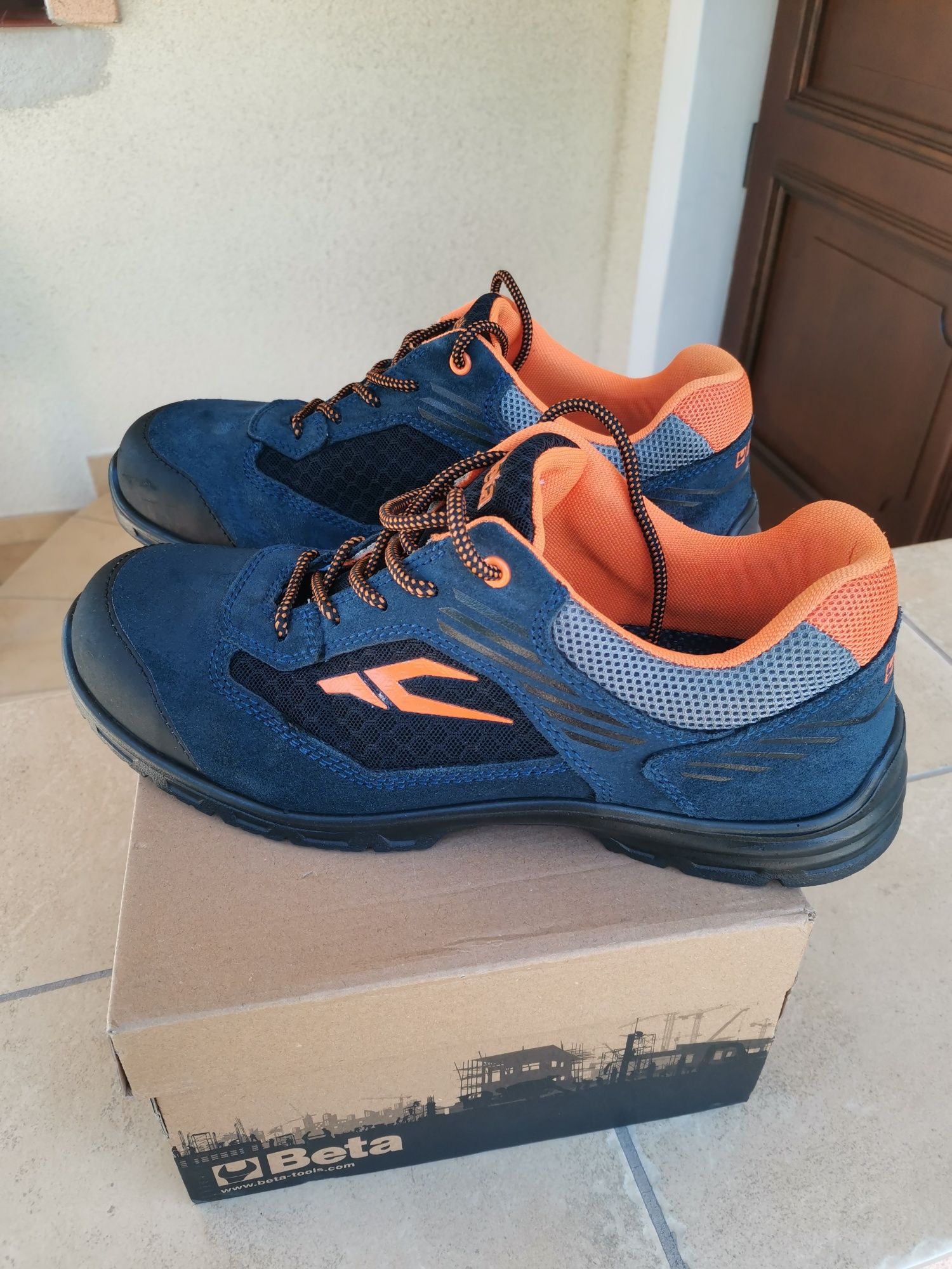 Buty robocze zamszowe przewiewne BETA S1P nr44 Jak Nowe