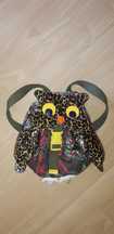 Plecaczek sowa Oilily torebka boho vintage etno haft