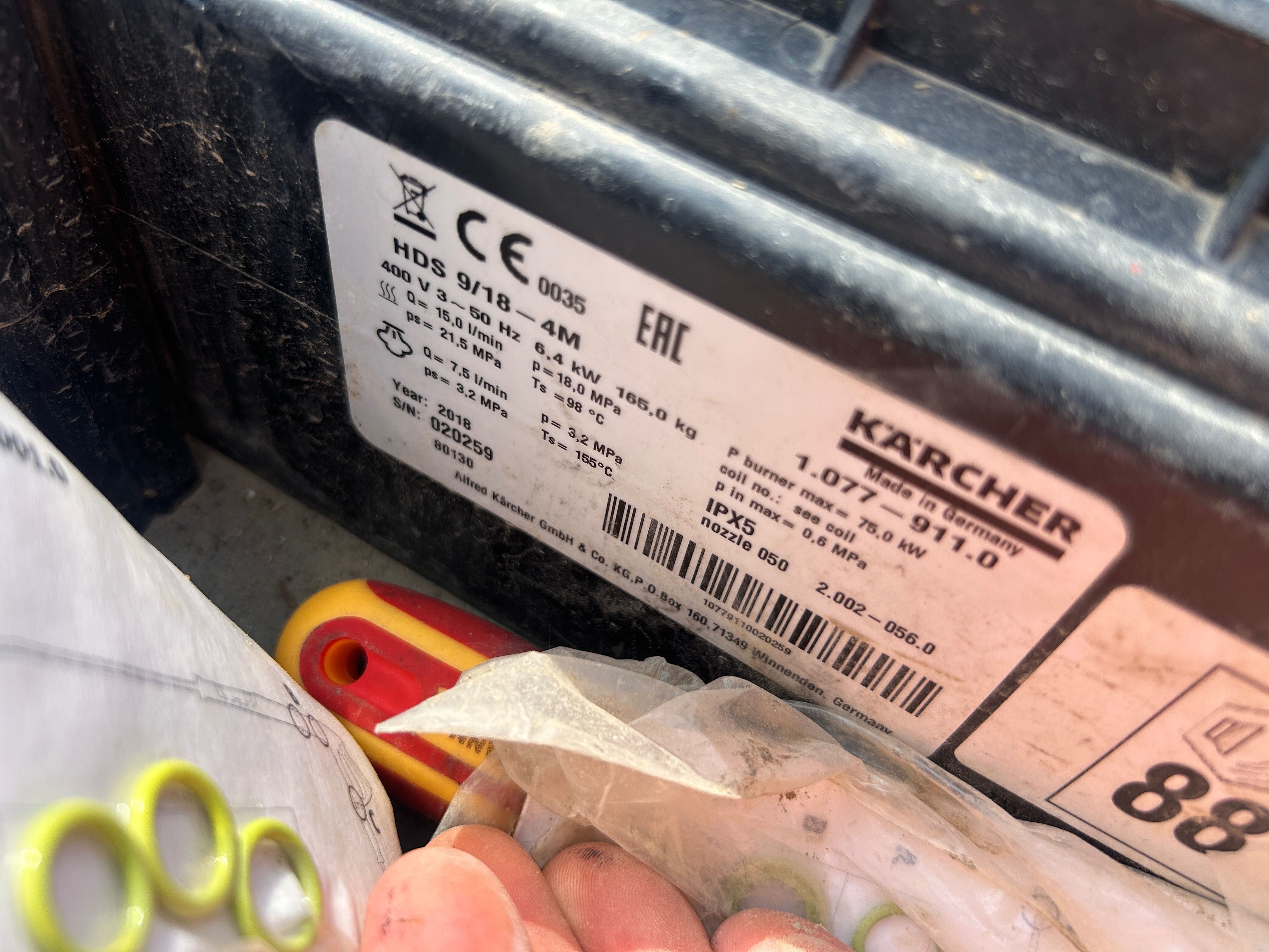 Myjka Karcher hds 9/18m4