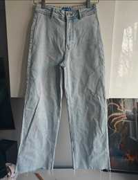 Spodnie jeans szerokie 34 xs Sinsay