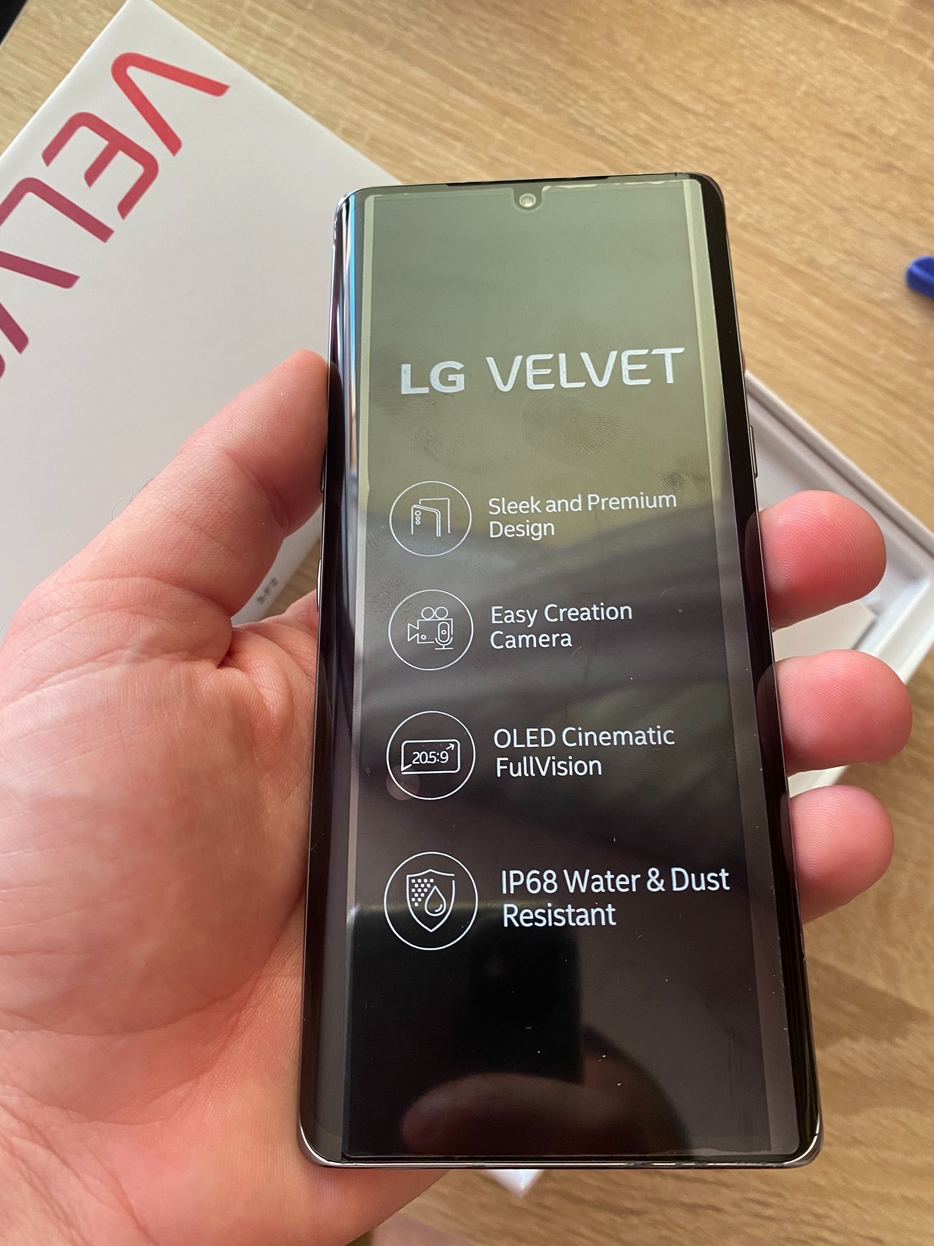 Телефон смартфон LG G9 Velvet ThinQ В подарок стекло і чехол.