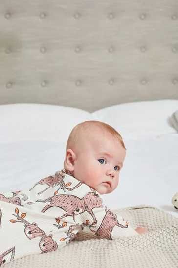 Pajacyki NEXT 0-3 m 62 cm do 6 kg nowe 3 pack zwierzątka