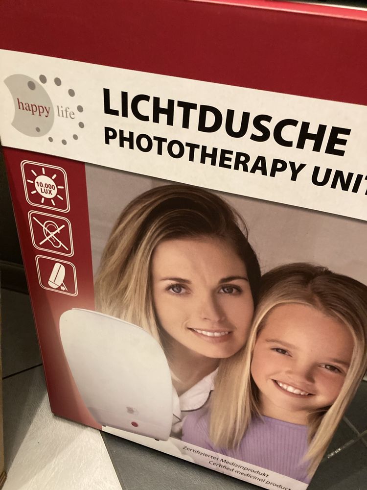 Happy life lampa lecznicza fototerapia światłem antydepresyjna zdrowie