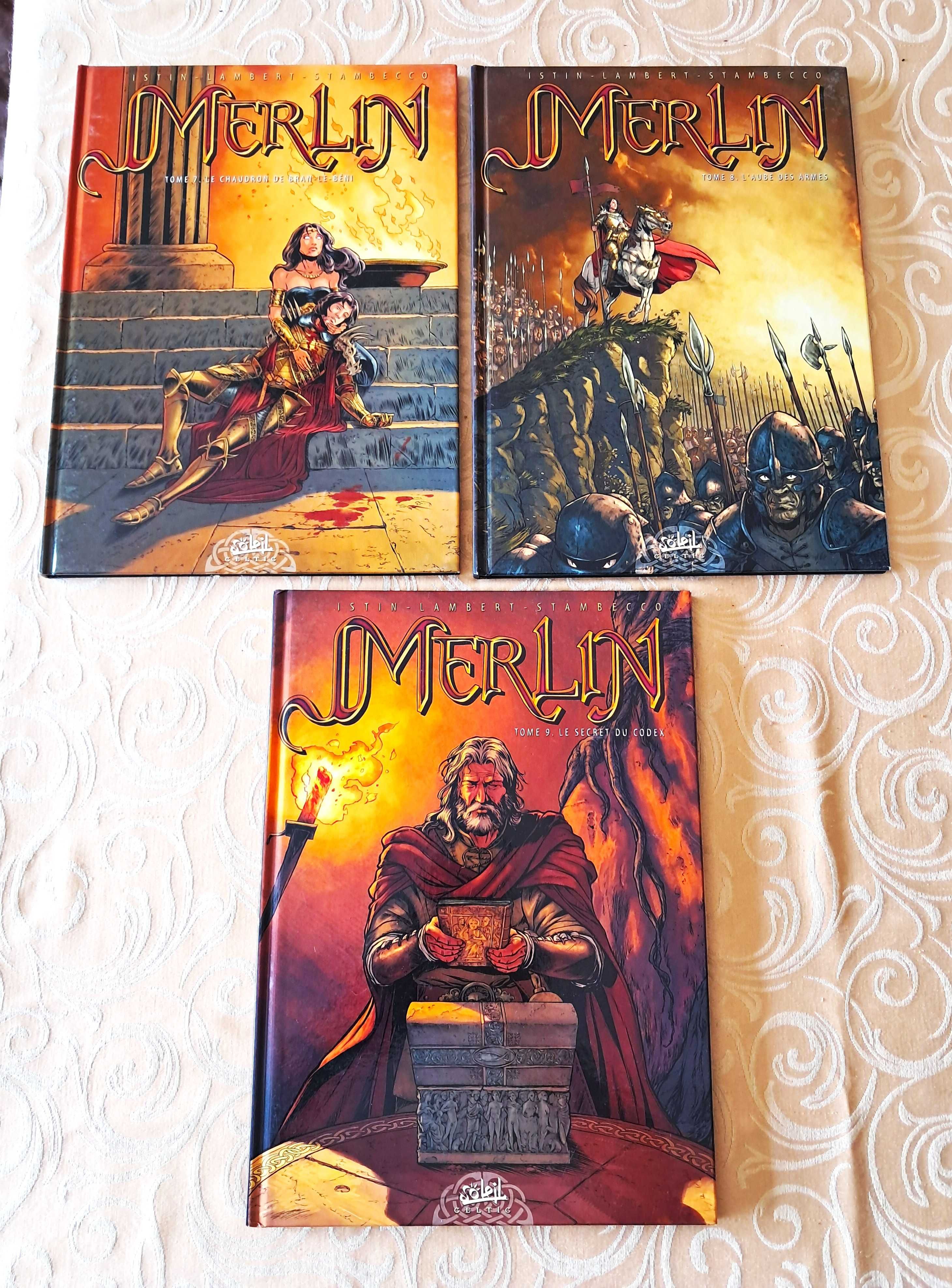 BD – Istin/Lambert, Demare, Goux & Vukić – Universo Merlin (francês)