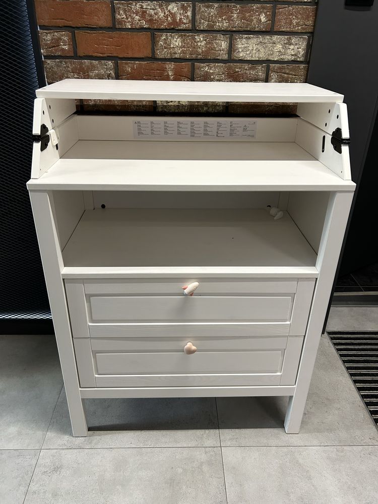 Przewijak komoda IKEA SUNDVIK + dodatki