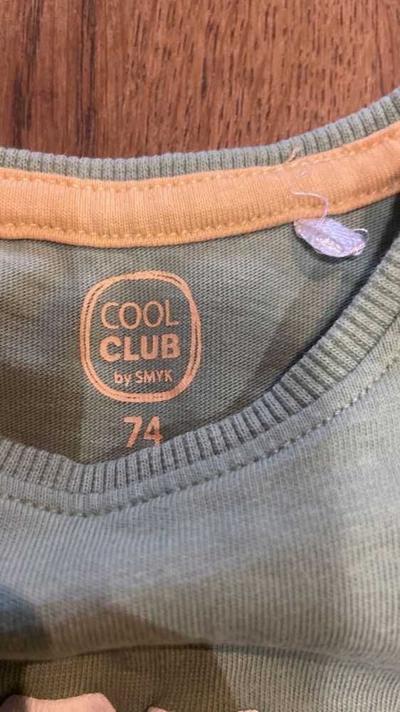 Komplet koszulka spodenki chłopięcy cool club 74