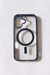 Etui/case przezroczyste z magsafe czarne iPhone 16