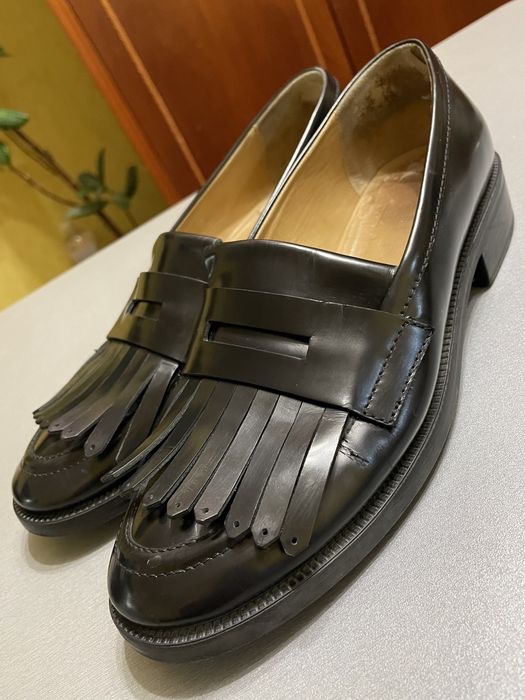 Кожаные лоферы Fabiani