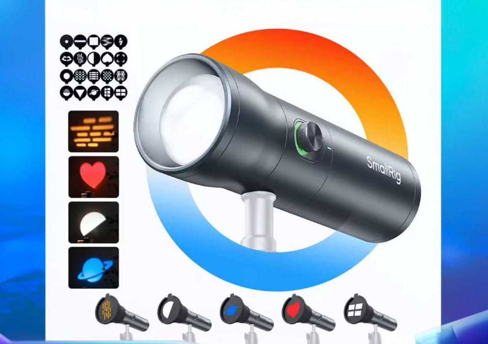 SmallRig RF 10C — RGB LED відео світло з акумулятором 7500мАч свет