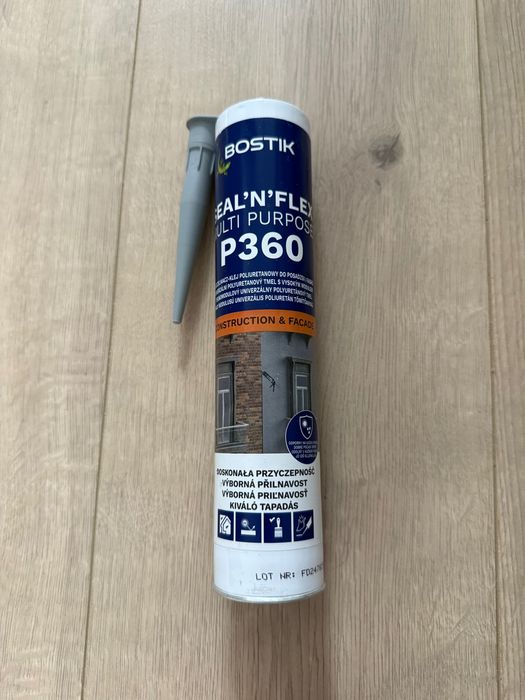 Uszczelniacz klej poliuretanowy do posadzek o fasad Bostik P360 nowy