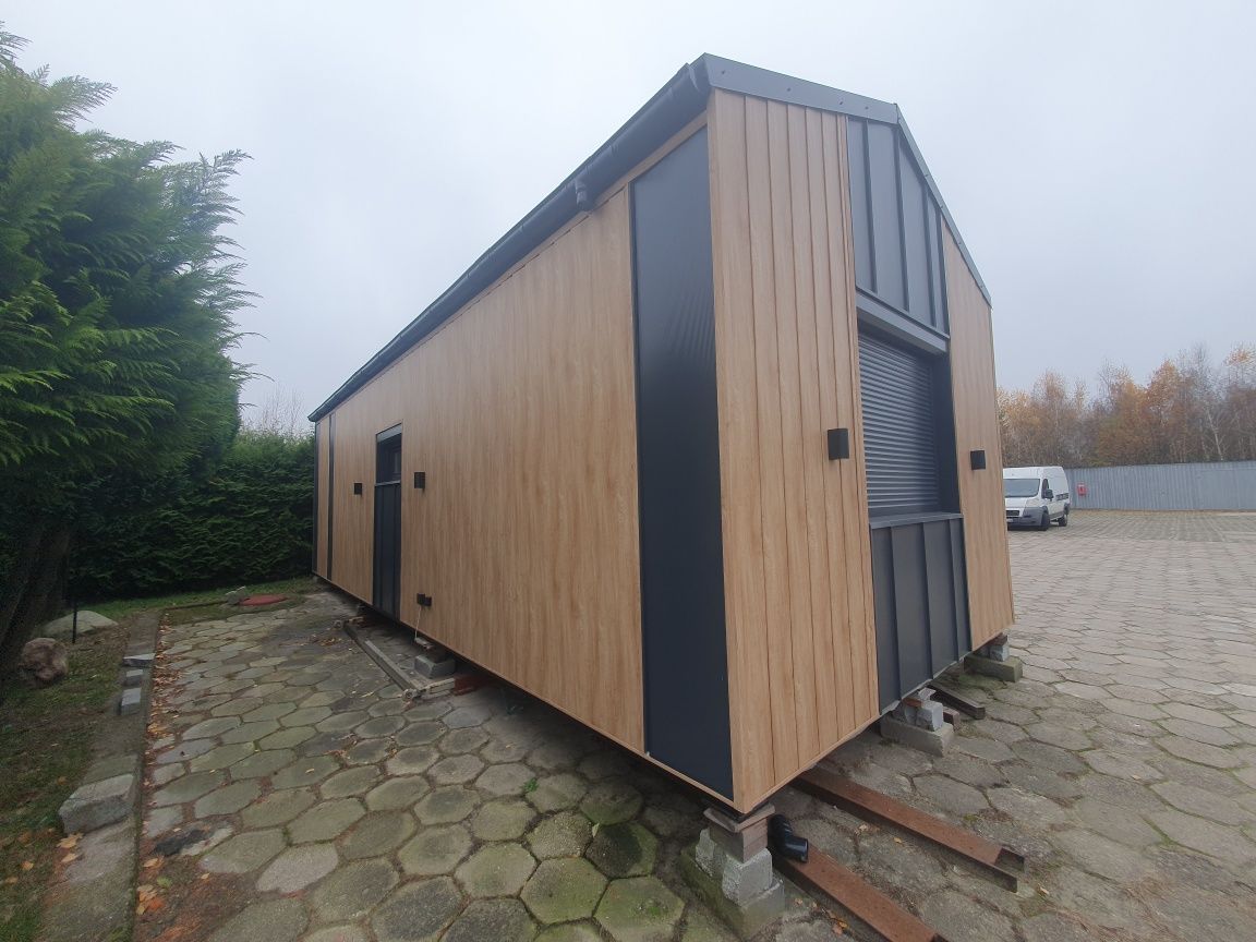 Domek mobilny 40 m² z wykończoną łazienką