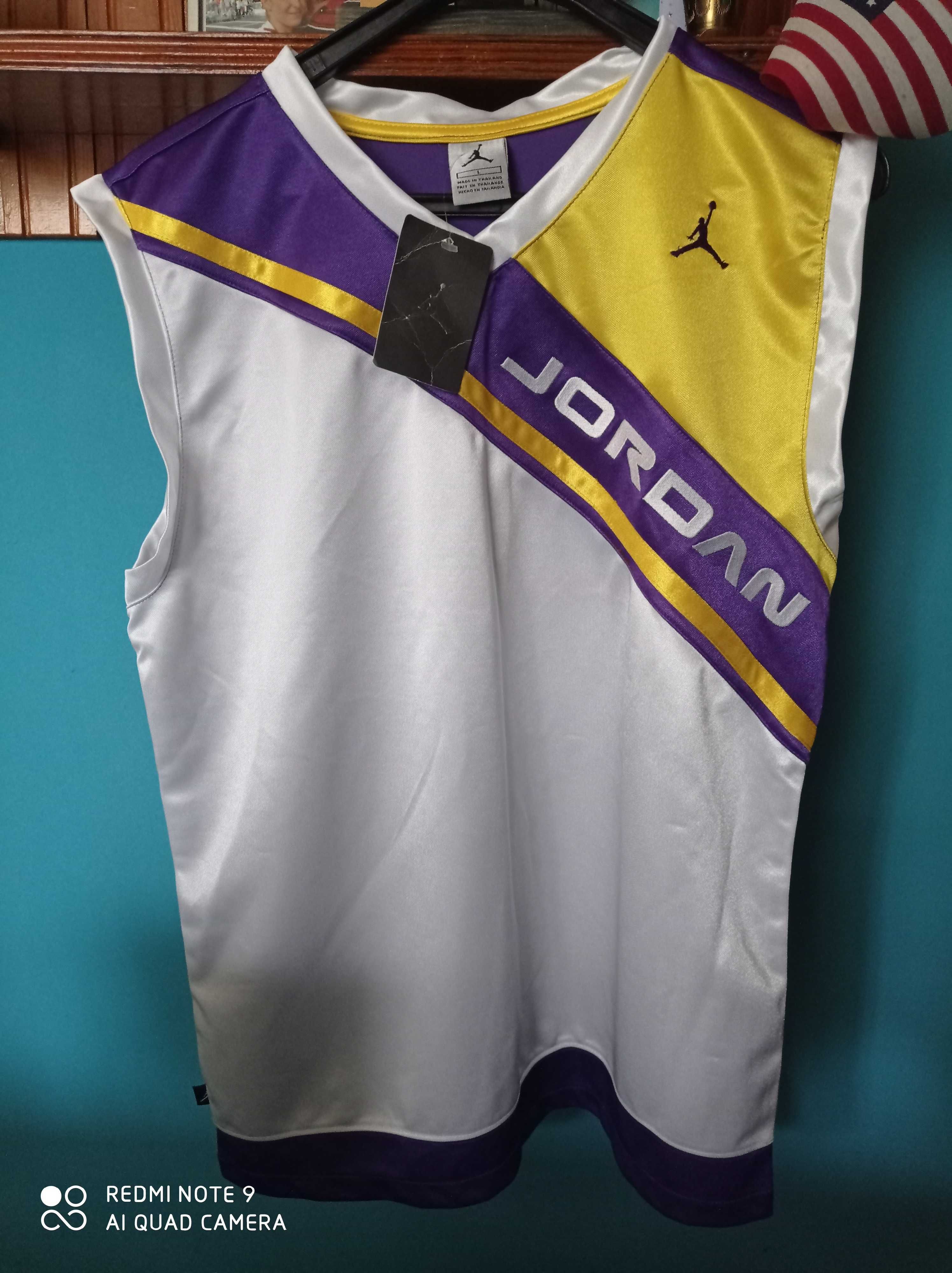 Koszulka młodzieżowa Jordan do koszykówki Junior L bezrekawnik kids