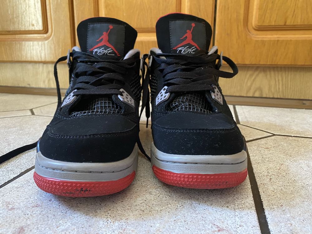 Jordan Retro lV Bred roz 4