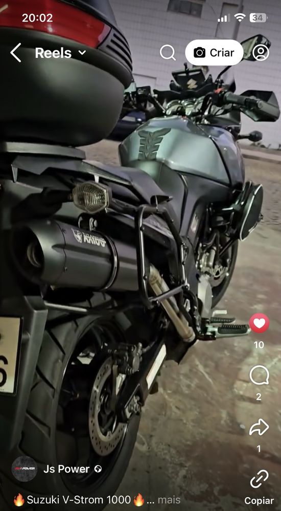 Suzuki DL 1000 - Aviao ou nave espacial