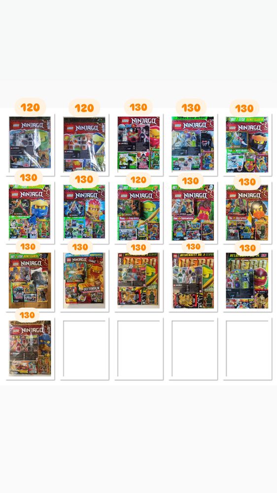 Журнали Lego Ninjago Новинки