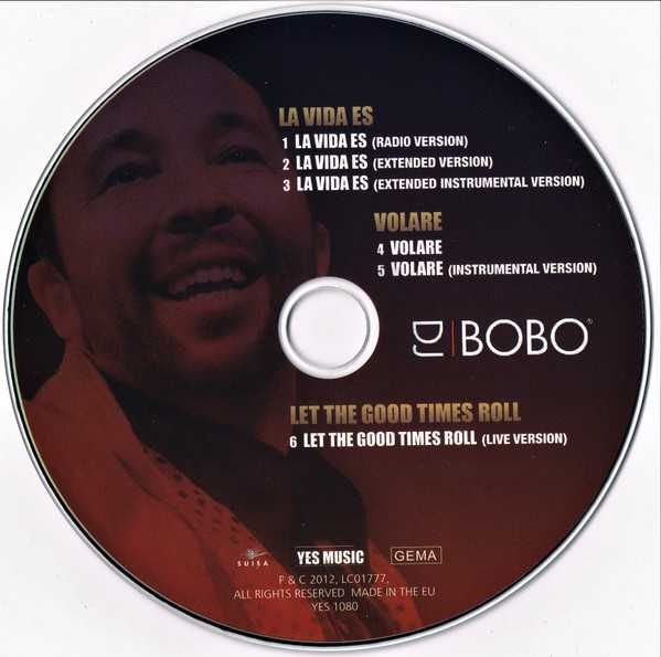 DJ BoBo – La Vida Es CD