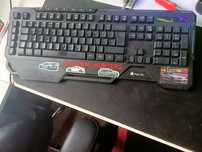 Rato e teclado gaming