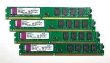 Pamięć RAM Kingston 8GB DDR3 (4x2GB) niski profil Dual Channel, BDB