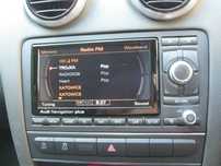 audi a3 8p radio radioodtwarzacz rns navi kolorowy wyświetlacz