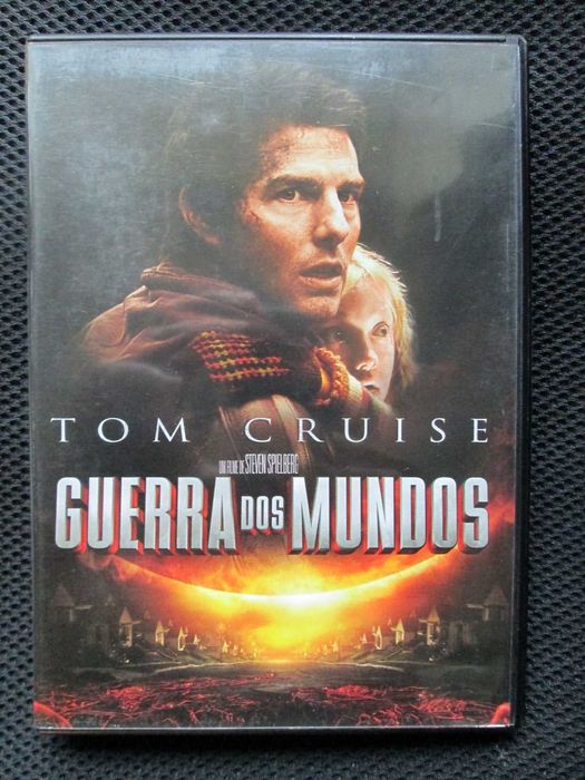 DVD Guerra dos Mundos, Steven Spielberg, Justin Chatwin, Tom Cruise
