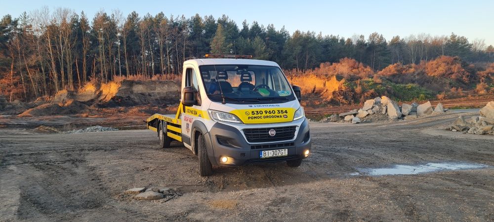 Pomoc Drogowa Autolaweta  Laweta Białystok Podlasie S19 S8