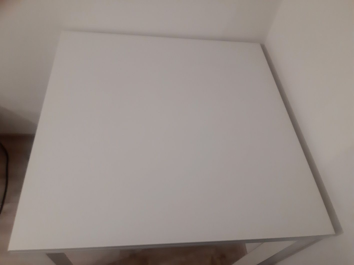 Stół 80(160)x80 biały rozkładany
