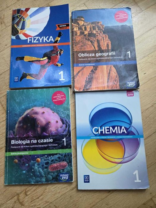 podręczniki klasa 1