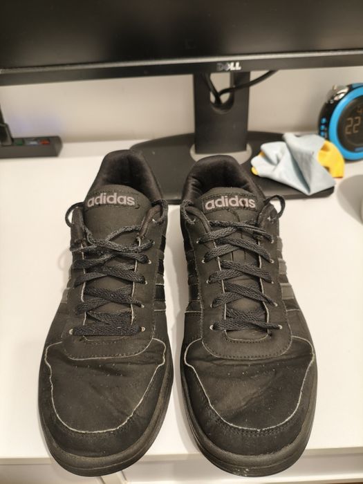 Buty Adidas czarne roz. 44 i 2/3 (patrz zdjęcie)