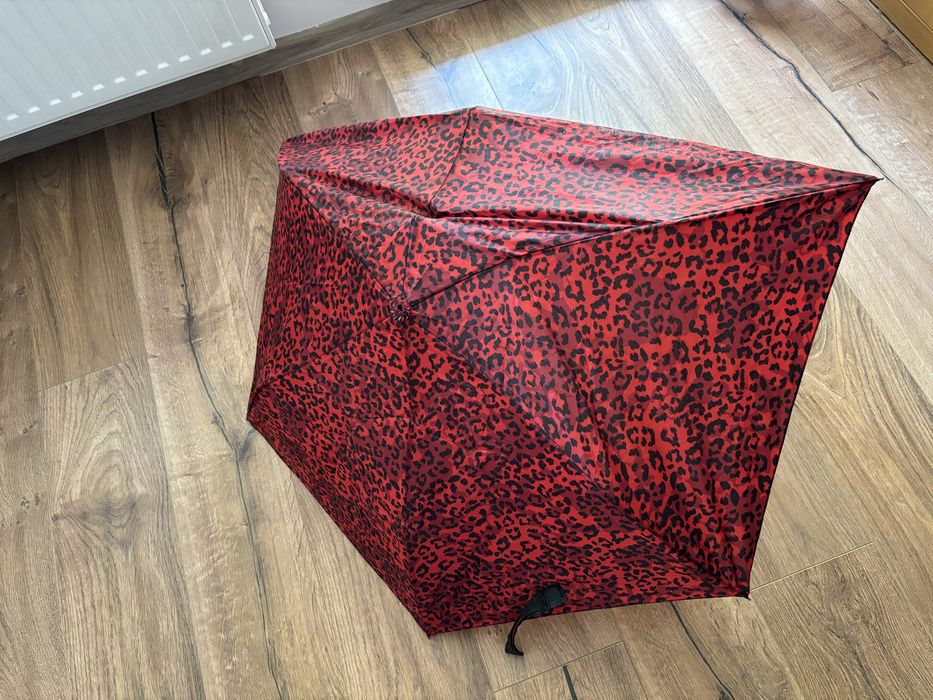 Parasol parasolka steve madden w panterke premium uszkodzona