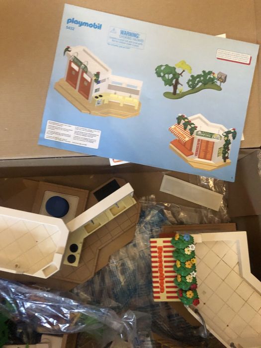 Playmobil 5432 camping sklep pole campingowe karton duzy zestaw