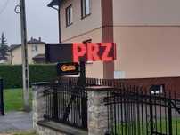 Tablica Led stacja kontroli pojazdów