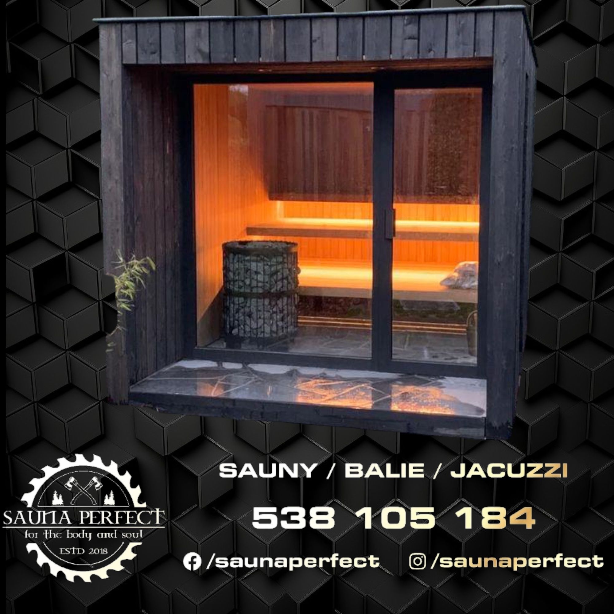 Sauna Balia  Ogrodowa  Sauna  Nowoczesna