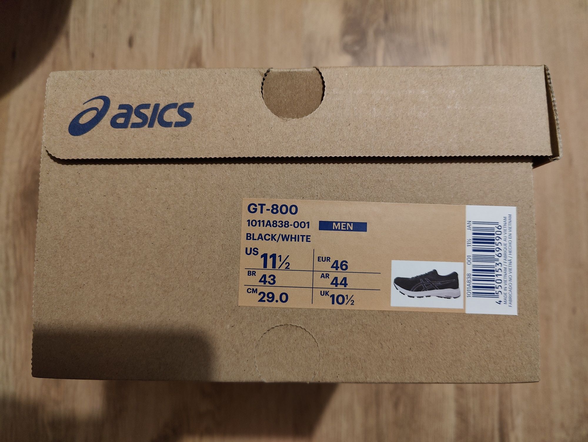 ASICS GT-800 - buty do biegania 46 (30cm) - NOWE - Gwarancja - Wysyłka