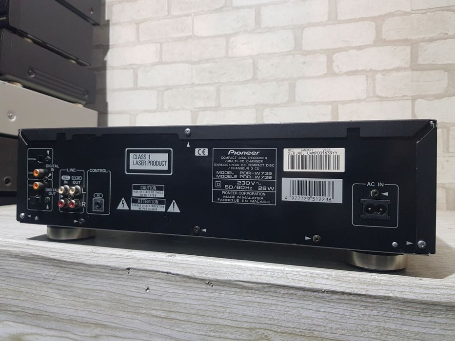 CD-рекордер/чейнджер Pioneer PDR-W 739 б/у з Німеччини