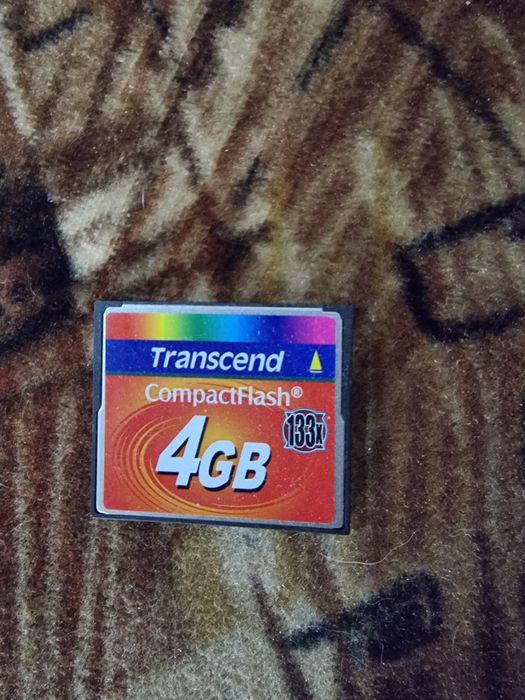 Карти пам'яті Transcend CompactFlash