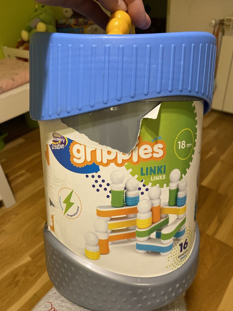 Klocki magnetyczne Dumel Grippies 16