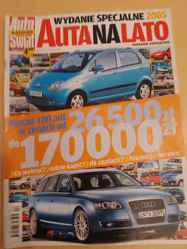 Auto świat - Auta na lato 2005