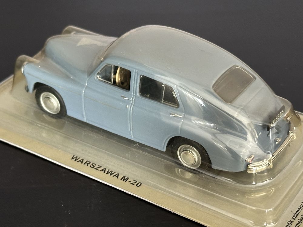 Kultowe auta PRL - Warszawa M20 - skala 1:43